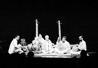 Concert in Neuch�tel with S. Ram Bharati