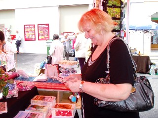 Summer Market, August 2010, Creation Mizuho, S. Ram Bharati Editions, Institut Christian Piaget