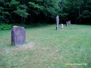 Menhirs n�olithique de Clendy