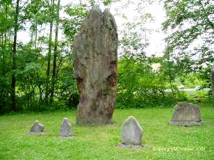 Menhirs n�olithique de Clendy