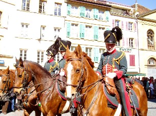 D�fil� des Milices Vaudoises, Yverdon-les-Bains