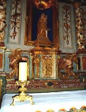 Retable renov� des Ferr�re d'Ast� � l'�glise Saint Martin � Antist