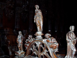 Les boiseries du ch�ur