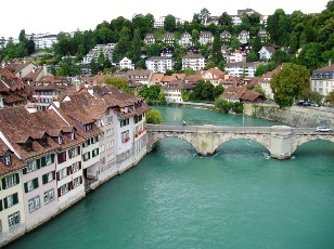 Jardin botanique au mois d'ao�t � Berne