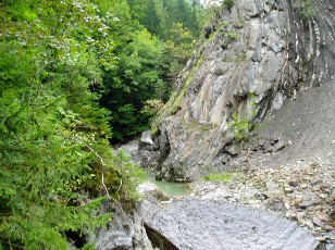 Les gorges de Jogne pr�s de Broc