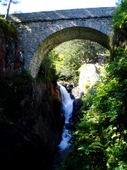 Le Pont d'Espagne, parc national des Pyr�n�es sur la commune de Cauterets