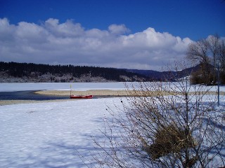 Le lac de la Vall�e de Joux